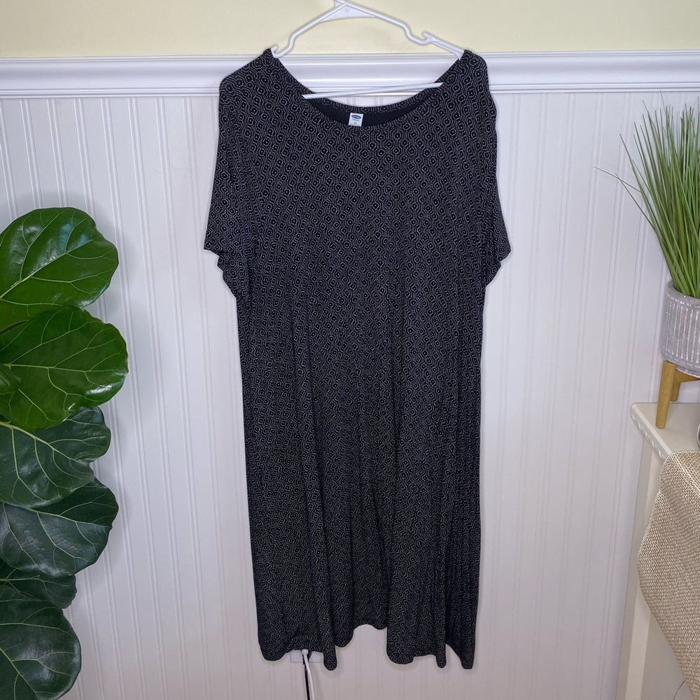 Patterned Swing Dress
